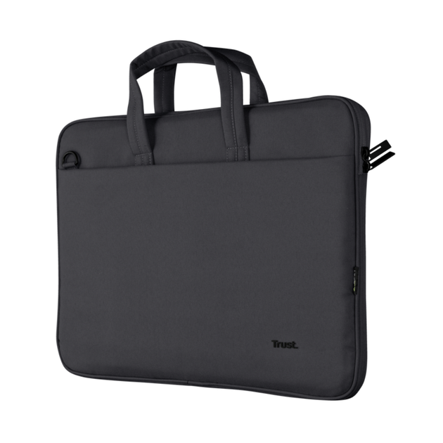 Сумка для ноутбука 16" Trust Bologna Slim Bag Черный (24447) - изображение 4
