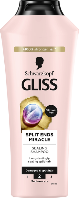 Акція на Шампунь Gliss Kur Split End Miracle 400 мл (4015100404685/9000101287431) від Rozetka