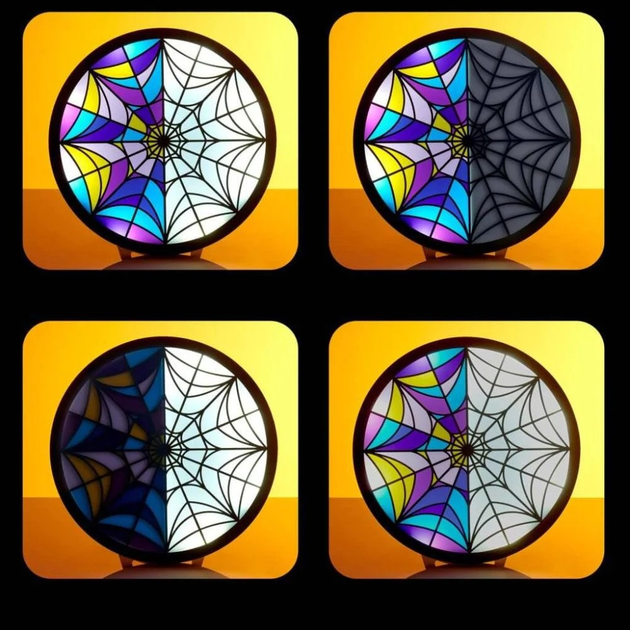 Нічник Wow! Stuff Wednesday mood light window (5055394027152) - зображення 5