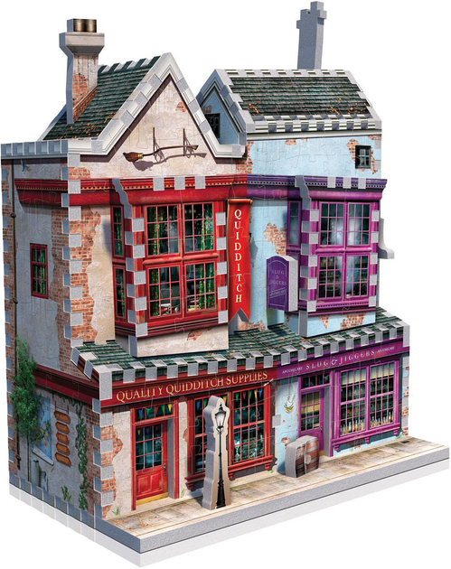 3D Puzzle Wrebbit 3D Harry Potter Quality Quidditch Supplies 305 elementów (0665541005091) - obraz 2