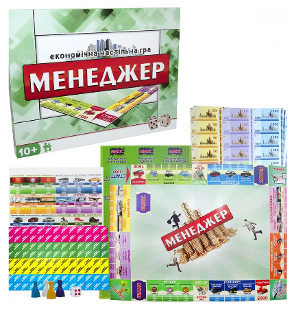 Настольная игра Strateg Менеджер большая (укр) 30453 - изображение 2