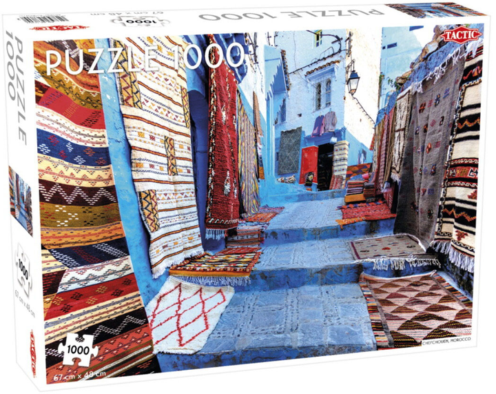Puzzle Tactic Chefchouen Morocco 1000 elementów (6416739567532) - obraz 1