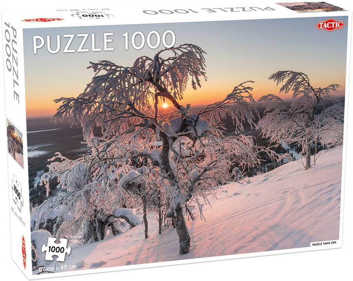 Puzzle Tactic Pyh Laponia 1000 elementów (6416739567600) - obraz 1