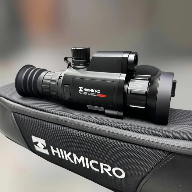 Тепловізійний приціл HikMicro Panther LRF PQ50L 2.0, 640×512, 50 Гц, 50 мм, NETD - зображення 1