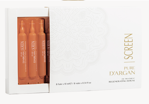 Відновлювальна сироватка з аргановою олією Screen Pure D'Argan Oil Serum 8 ампул x 10 мл - Фото 1 Відновлювальна сироватка з аргановою олією Screen Pure D'Argan Oil Serum 8 ампул x 10 мл - зображення 1