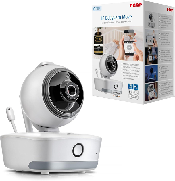 Видеоняня IP BabyCam Reer 80310 Белый - изображение 15