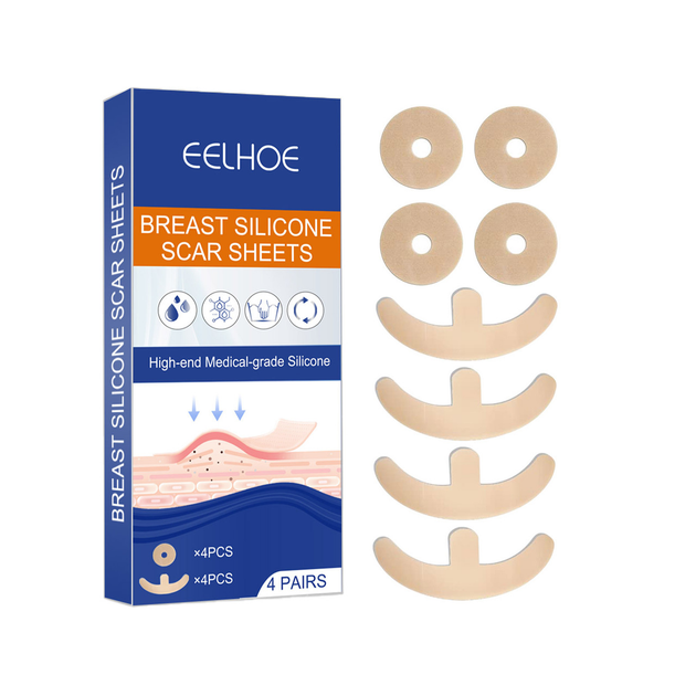 Силіконовий пластир для грудей від рубців Breast Silicone Scar Sheets - изображение 2