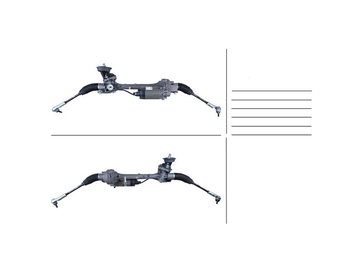 Рулевая рейка с ЭУР VW Passat B8 14-, Skoda Karoq 17-, Skoda Superb 15- BOSCH VW423.NL00.OEM - изображение 1