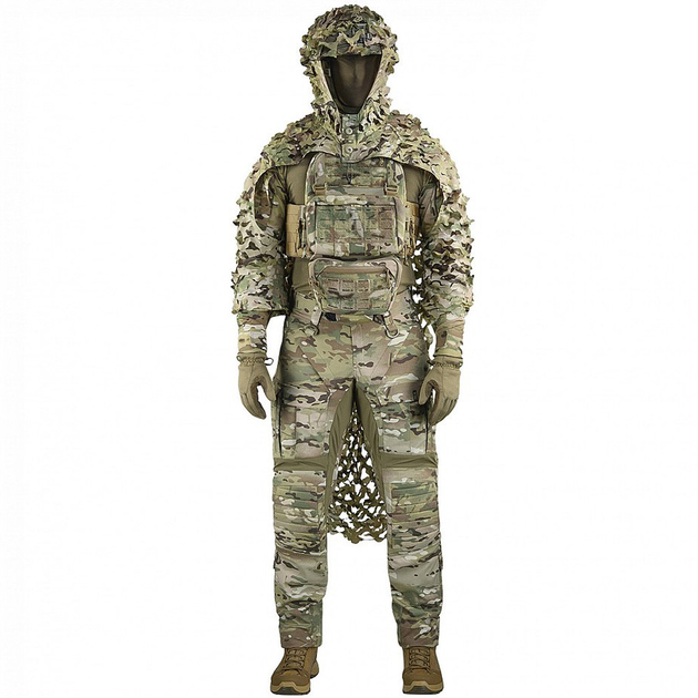 Маскувальний костюм М-Тас "Вільха" ріп-стоп куртка + накидка мультикам розмір XL-3XL - зображення 2