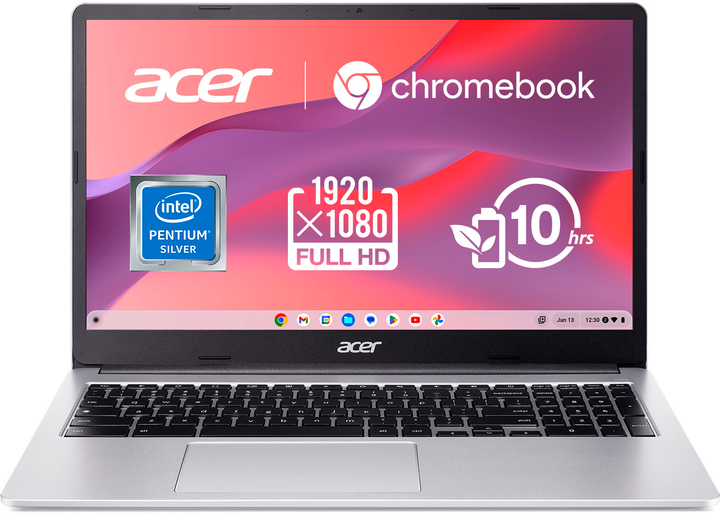 Ноутбук Acer Chromebook 315 CB3154HP01E (NX.KB9EU.002) Pure Silver