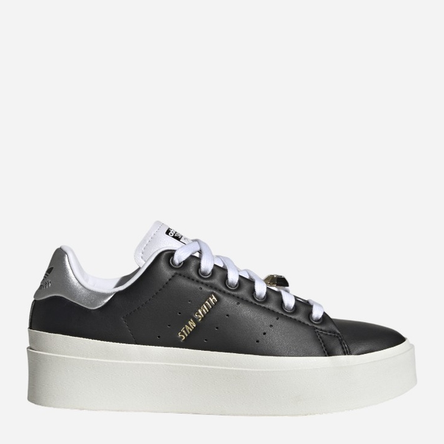 Жіночі кеди низькі Adidas Stan Smith Bonega HQ4253 40 (6.5UK) Чорні (4066749885786) - зображення 1