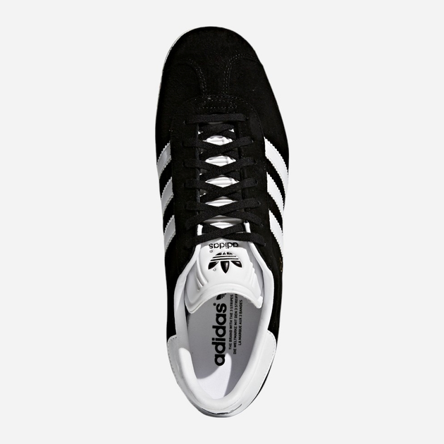 Чоловічі кеди низькі adidas Originals Gazelle BB5476 46.5 (11.5UK) Чорні (4056566345433) - зображення 6