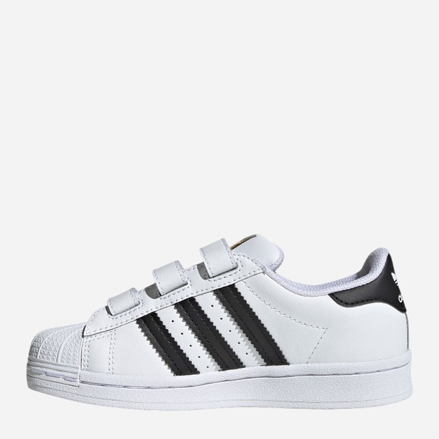 Дитячі кеди для хлопчика adidas Originals Superstar EF4842 20 (4KUK) Білі (4062053378105) - зображення 3