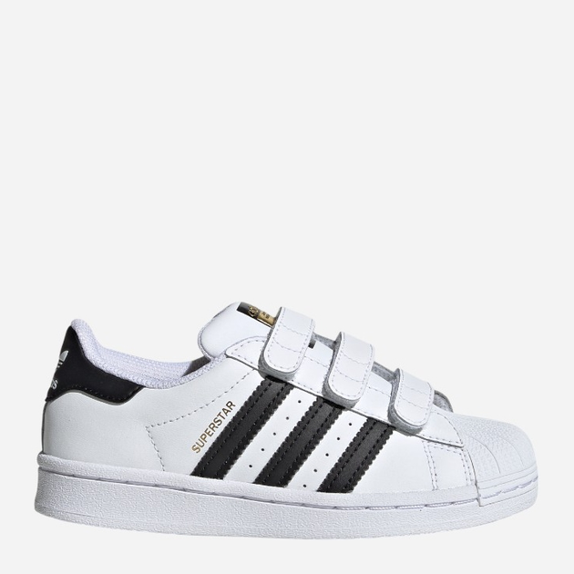 Trampki chłopięce na rzepy adidas Originals Superstar EF4842 22 (5.5KUK) Białe (4062053378112) - obraz 1