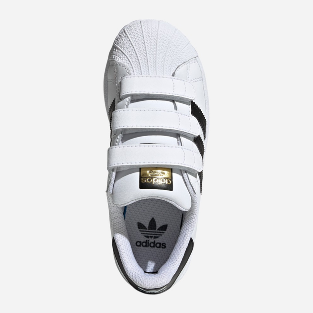 Дитячі кеди для хлопчика adidas Originals Superstar EF4838 30.5 (12.5UK) Білі (4062053339656) - зображення 6
