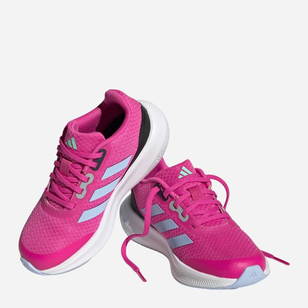 Buty sportowe młodzieżowe dla dziewczynki lekkie Adidas Runfalcon 3 Lace HP5837 36 (3.5UK) Różowe (4066749902353) - obraz 2