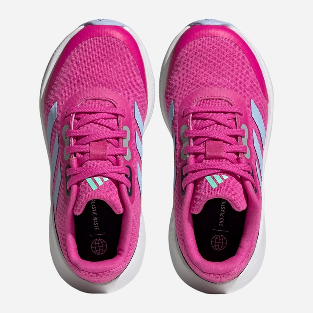 Дитячі кросівки для дівчинки adidas Runfalcon 3 Lace HP5837 28.5 (11UK) Рожеві (4066749902490) - зображення 6
