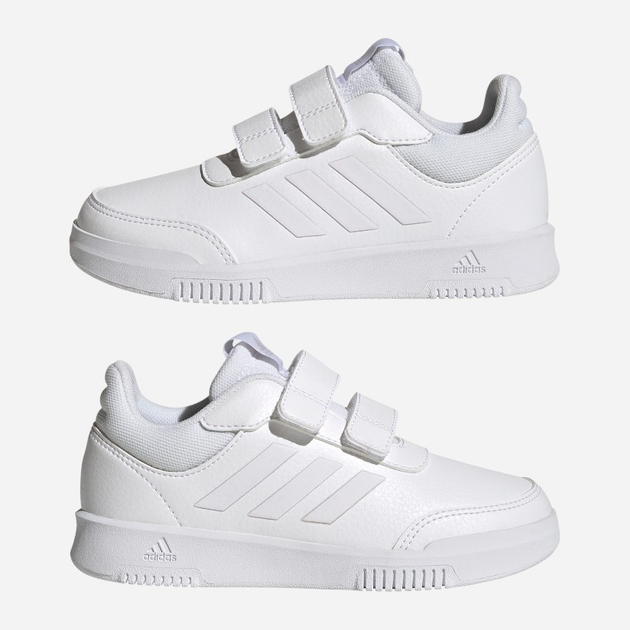 Sneakersy chłopięce na rzepy adidas Tensaur Hook and Loop GW1987 36.5 (4UK) Białe (4065426080810) - obraz 5