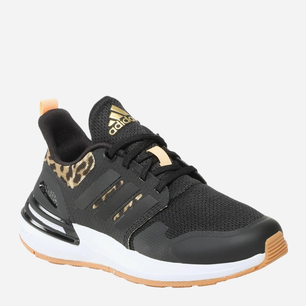 Buty sportowe młodzieżowe dla dziewczynki na rzepy adidas RapidaSport K FZ6346 38 (5UK) Czarne (4066748711727) - obraz 2