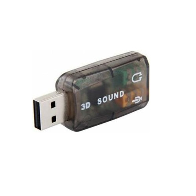 Звуковая плата USB Value B00443 2 Channel 3D Sound RTL - изображение 1