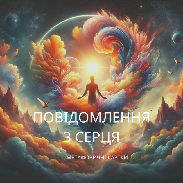 Книга Метафорично-асоціативні карти Повідомлення з серця від продавця ...