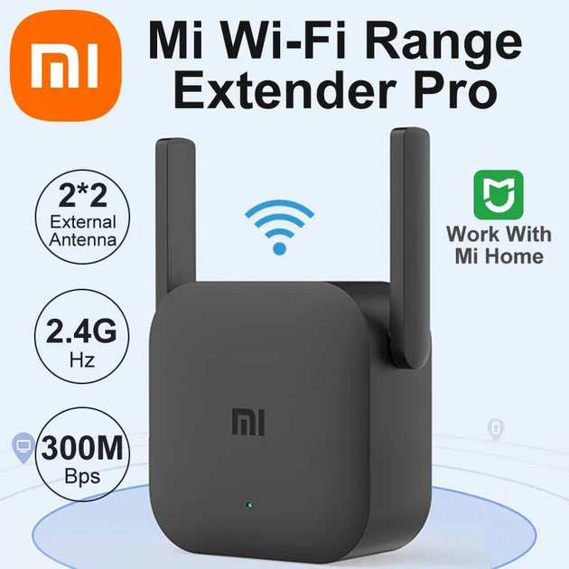 Підсилювач WiFi сигналу для роутера, Ретранслятор Xiaomi Mijia Mi ...