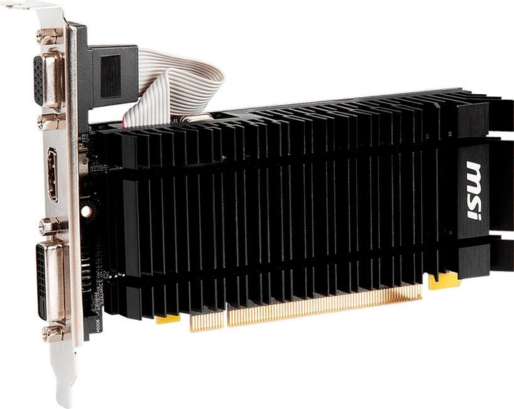 Відеокарта MSI GeForce GT 730 2GB DDR3 (N730K-2GD3HLPV1) EU - изображение 2