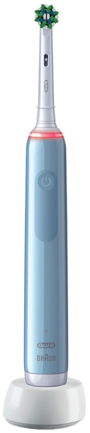 Elektryczna szczoteczka do zębów Oral-b Braun Pro 3 3000 Blue (4210201291640) - obraz 2