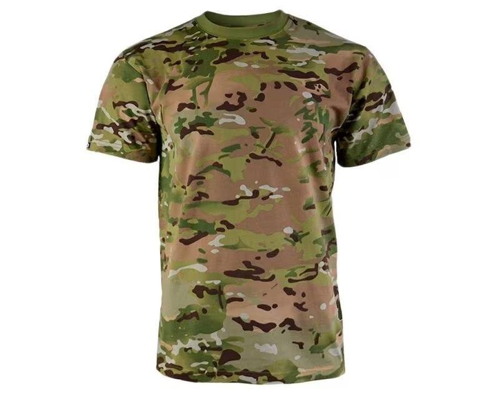 Тактична футболка з бавовни Texar, камуфляж M - зображення 1