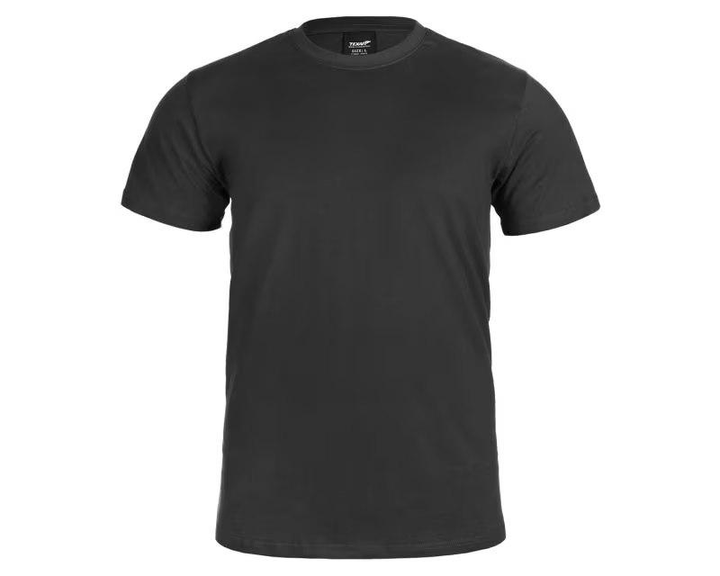 Тактична футболка з бавовни Texar, чорний 3XL - зображення 1