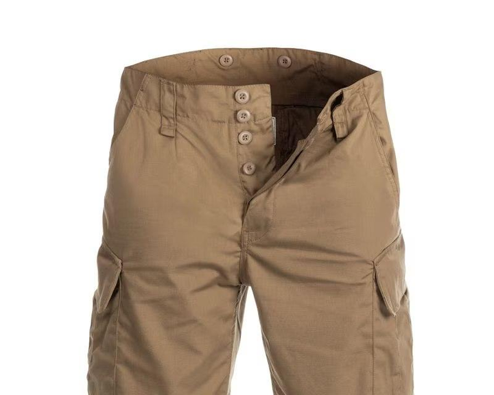 Тактические летние шорты с дополнительными карманами Texar WZ10, койот S - изображение 1
