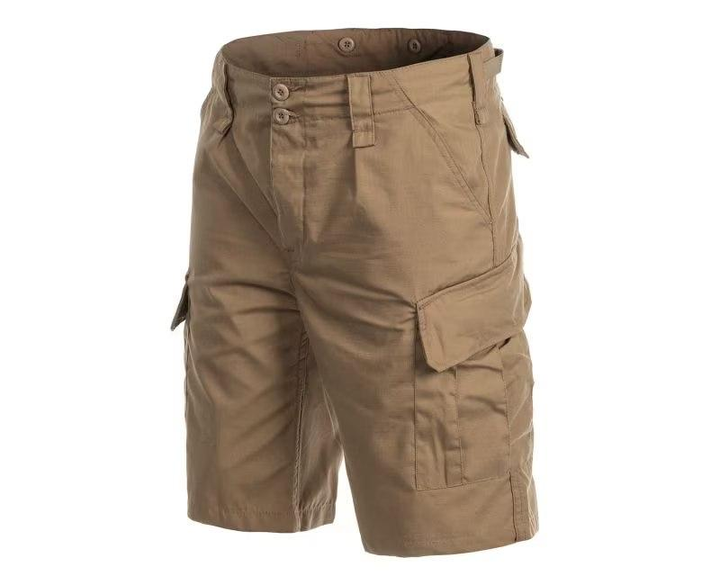 Тактические летние шорты с дополнительными карманами Texar WZ10, койот S - изображение 2