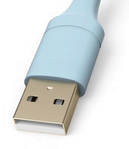 Kabel Hama Flexible USB Type-A - Lightning M/M 1.5 m Blue (4047443486387) - obraz 2