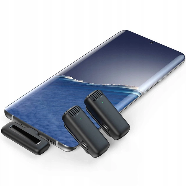 Петличный беспроводной микрофон Apexel APL-MIC08 USB-C - изображение 2