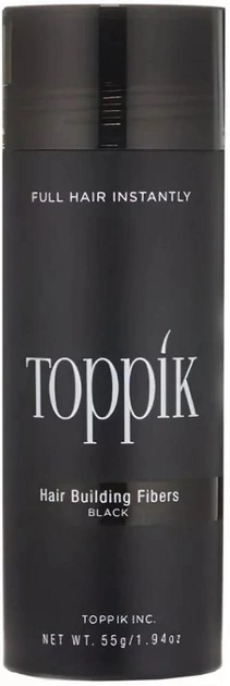 Krem farba do włosów Toppik Hair Building Fibers Giant Size Black 55 g (0667820013018) - obraz 1
