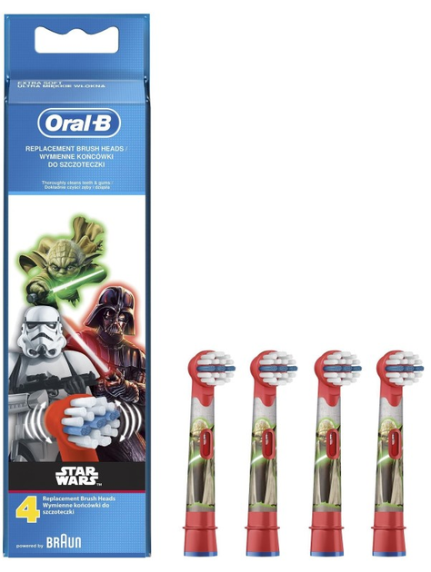 Насадки для електричної зубної щітки Oral-b Braun Star Wars EB10-4  - зображення 1