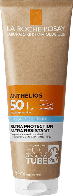 Сонцезахисний лосьйон La Roche-Posay Anthelios Hydrating Lotion Ultra Protection SPF50+ 250 мл (3337875761123) - зображення 1