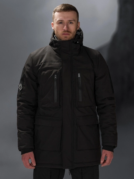 Куртка тактична чоловіча BEZET Ісландія 1198 XS Чорна (2000678507076) - зображення 1
