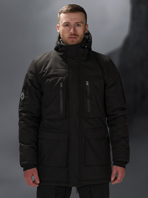 Куртка тактическая мужская BEZET Исландия 1198 XS Черная (2000678507076) - изображение 1