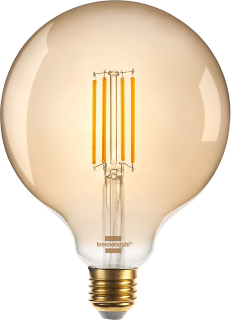 Світлодіодна лампа Brennenstuhl Edison WIFI Globe E27 4.9W Filament (4007123681051) - зображення 1