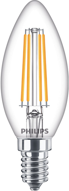 Світлодіодна лампа Philips Classic A60 E14 6.5W Warm White (8718699762193) - зображення 2