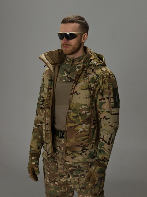 Куртка тактическая мужская BEZET Phantom 10060 2XL Мультикам (2000105901088) - изображение 2
