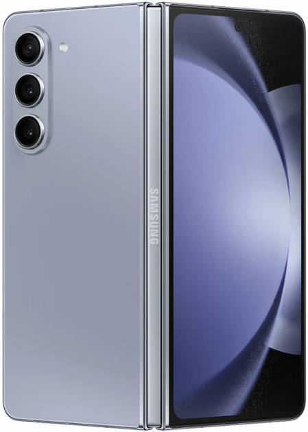 Смартфон 7.6" Samsung Galaxy Fold5 F946B 12GB/1TB 5G 2-SIM NFC 50/10Мп 8 ядер Android 13 Icy Blue Factory Recertified g5 - Фото 3 Смартфон 7.6" Samsung Galaxy Fold5 F946B 12GB/1TB 5G 2-SIM NFC 50/10Мп 8 ядер Android 13 Icy Blue Factory Recertified g5 - зображення 3