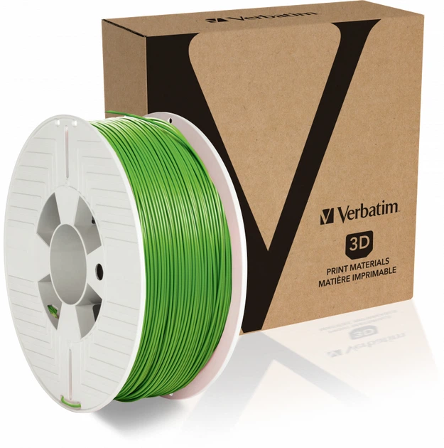 Filament do wkładu Verbatim 1.75 mm 1 kg Green (55031) - obraz 3