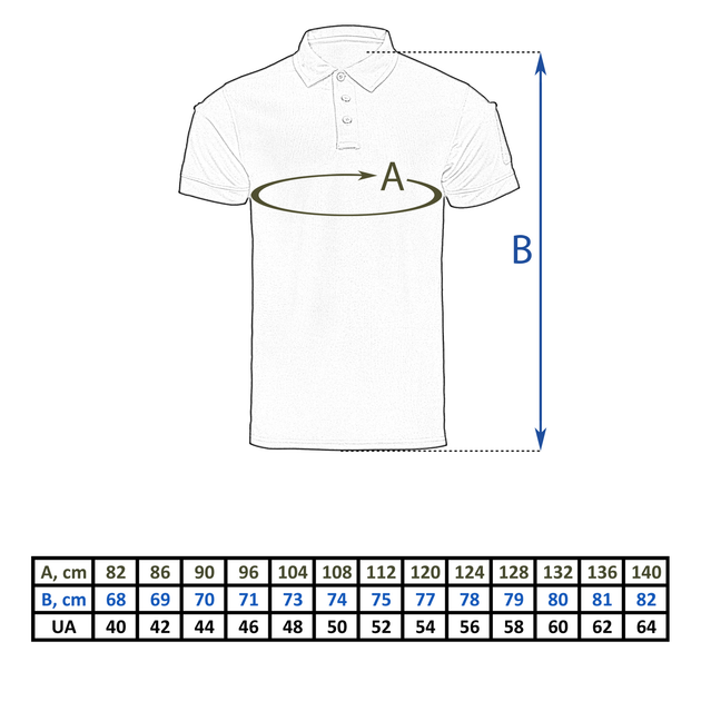 Футболка поло тактична CoolPASS Оливкова, 46 - зображення 2