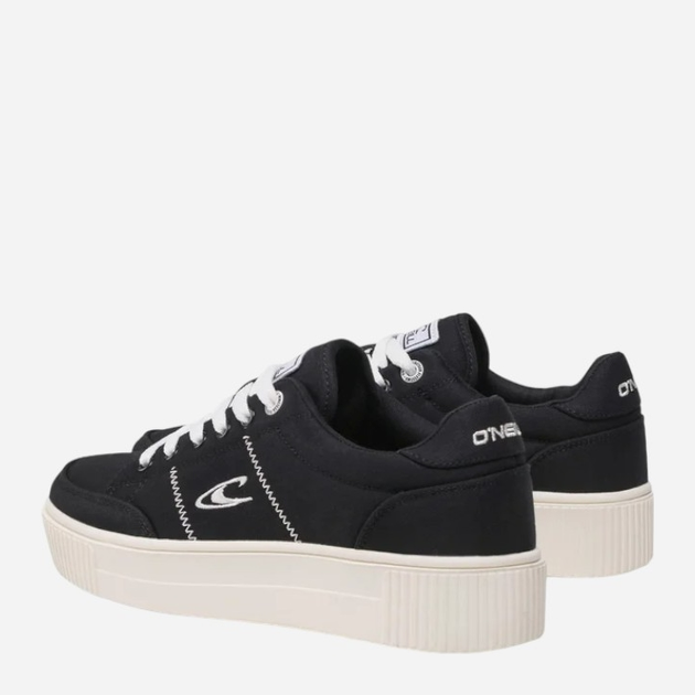 Sneakersy damskie na platformie O'Neill Sunset Cvs 90221009.25Y 36 Czarne (5400955071196) - obraz 4