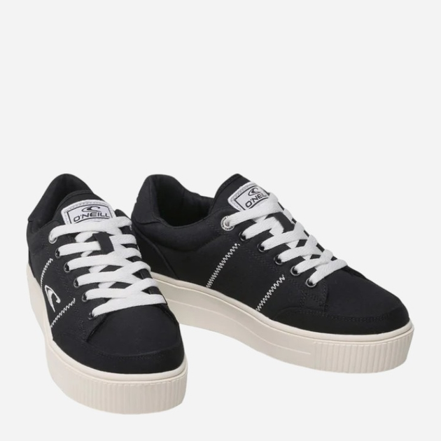 Sneakersy damskie na platformie O'Neill Sunset Cvs 90221009.25Y 41 Czarne (5400955071240) - obraz 3