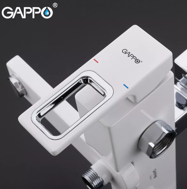 Душевая система GAPPO G2417-8, белый/хром - изображение 5