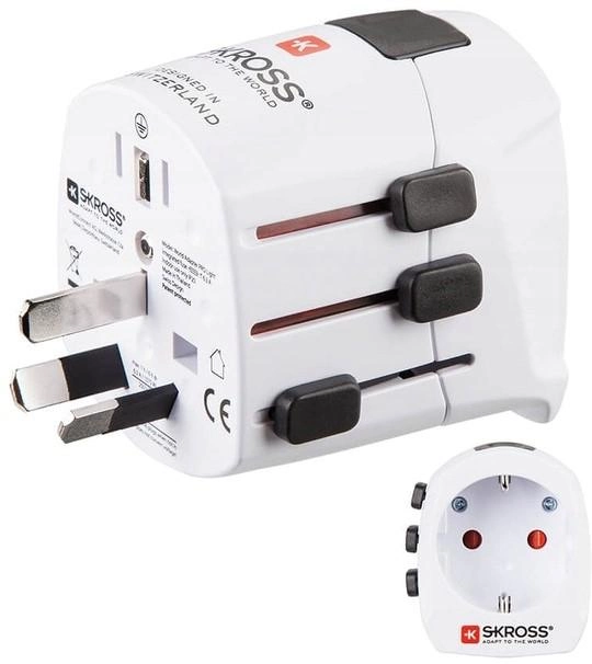 Adapter podróżny Hama World Travel Pro Light White (4047443491411) - obraz 2