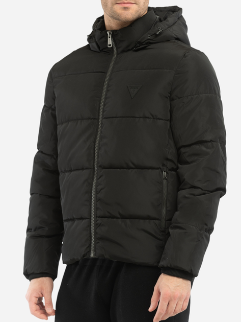 Куртка демісезонна чоловіча Guess X2BL15WDLB2 2XL Чорна (7619342208956) - зображення 3